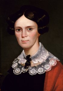 Porträt einer Frau, ca. 1825-1830 von George Catlin