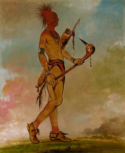 Shin-ga-wás-sa, Schöner Vogel von George Catlin