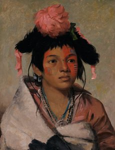 Tcha-káuk-o-ko-máugh, Großer Häuptling, ein Junge, 1831 von George Catlin