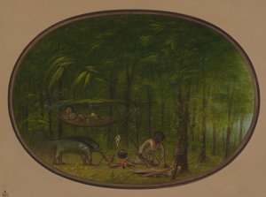 Der Große Ameisenbär, 1854-1869 von George Catlin