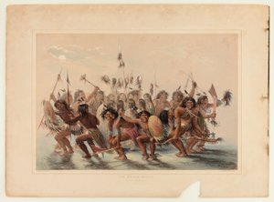 Der Skalp-Tanz von George Catlin