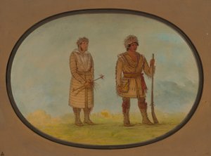 Zwei Cherokee-Häuptlinge von George Catlin