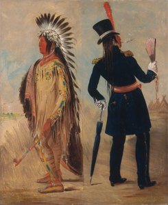 Wi-jún-jon, Taubenei-Kopf Das Licht, das nach Washington geht und zurückkehrt von George Catlin