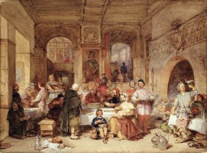 Abendessen in der Großen Halle