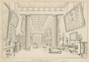 Herr Thomas Hopes Bildergalerie von George Cattermole