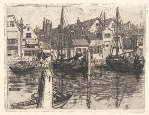 Die Maas bei Dordrecht
