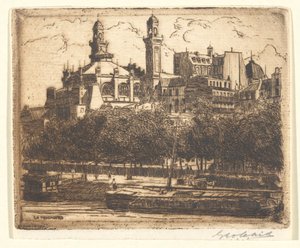 Le Trocadero von George Charles Aid