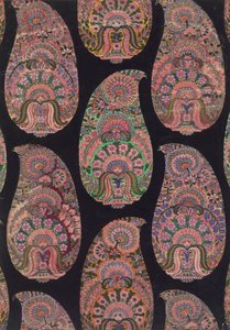 Stoffdesign für Paisley-Schals, ca. 1871