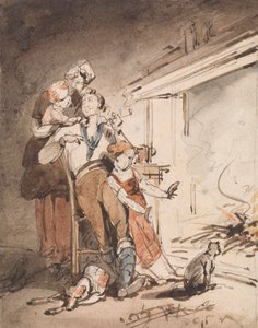 Ein Matrose und seine Familie