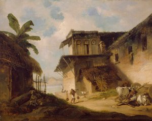 Bengalisches Dorfszene, 1819-1821