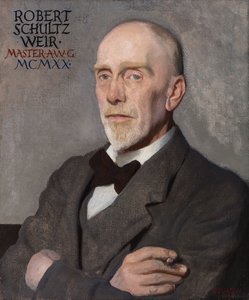 Porträt von Robert W. Schultz Weir von George Clausen