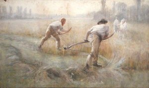 Mähen von George Clausen