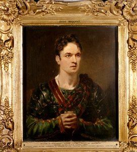 William Macready als Macbeth