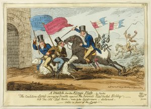 Ein Match für die Königsplatte - Von Hacks von George Cruikshank