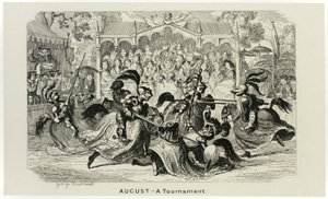 August - Ein Turnier aus George Cruikshank