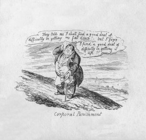 Körperliche Züchtigung von George Cruikshank