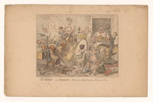 Fest im Kinderzimmer von George Cruikshank