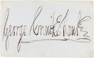 George Cruikshank (dekorative Signatur)