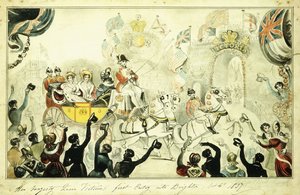 Ihre Majestät Königin Victoria "s Erste Einfahrt nach Brighton am 4. Oktober 1837, 1837