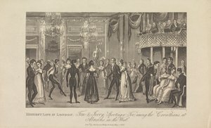 Höchstes Leben in London... von George Cruikshank