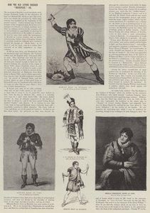 Wie die alten Schauspieler Shakspere kleideten von George Cruikshank