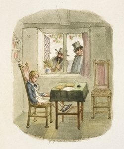 Illustration für "Oliver Twist" von George Cruikshank