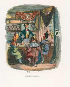Illustration für Skizzen von Boz von George Cruikshank