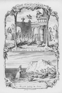 Illustration für The Pentamerone von George Cruikshank von George Cruikshank