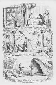 Illustration für The Pentamerone von George Cruikshank (Gravur) von George Cruikshank