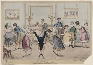 Les Graces, Unannehmlichkeiten beim Quadrille-Tanzen