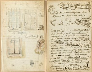 Brief: Haltet den Dieb von George Cruikshank