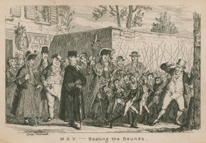 Mai - Das Abstecken der Grenzen von George Cruikshank