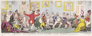 Fürstliche Vergnügungen oder Die Launen der Familie von George Cruikshank