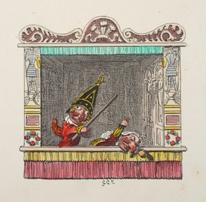 Punch und Judy aus Punch und Judy, veröffentlicht 1827