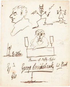 Satirische Skizzen von George Cruikshank