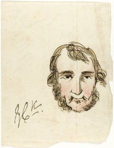Selbstporträt von George Cruikshank