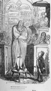 So soll er stehen..., ca. 1820 von George Cruikshank