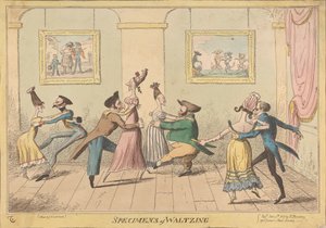 Beispiele des Walzertanzens