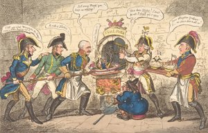 Die Alliierten Bäcker oder die Korsische Kröte im Loch, 1. April 1814