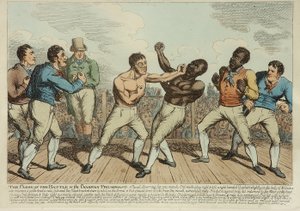 Das Ende der triumphalen Schlacht von George Cruikshank