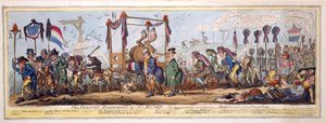 Der Trauerzug des Rumpfes, veröffentlicht 1819