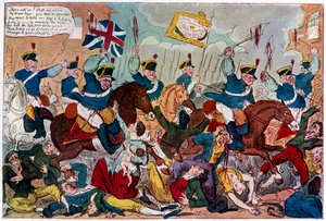 Das Massaker von Peterloo, oder Briten schlagen zurück, 1819 1904