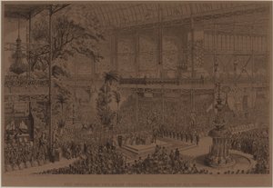 Eröffnung der Großen Industrieausstellung aller Nationen, 1. Mai