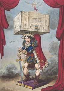 Der Theatralische Atlas, 7. Mai 1814 von George Cruikshank
