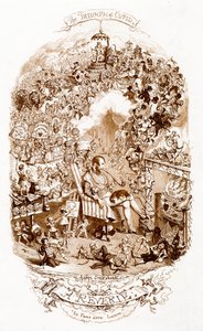 Der Triumph des Amor, 19. Jahrhundert von George Cruikshank