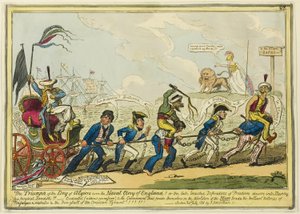 Der Triumph des Dey von Algier über den maritimen Ruhm Englands