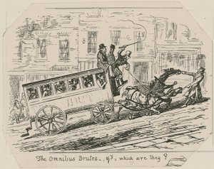 Die Omnibus-Bruten ... welche sind sie von George Cruikshank