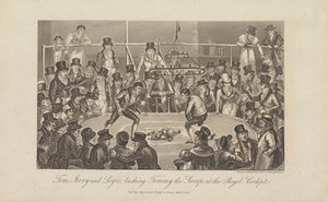 Tom, Jerry und Logic unterstützen Tommy den Schornsteinfeger von George Cruikshank
