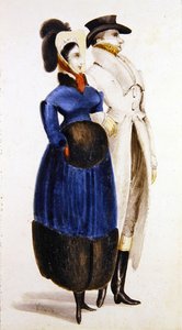 Wintermode von George Cruikshank