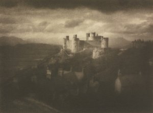 Harlech Castle von George Davison